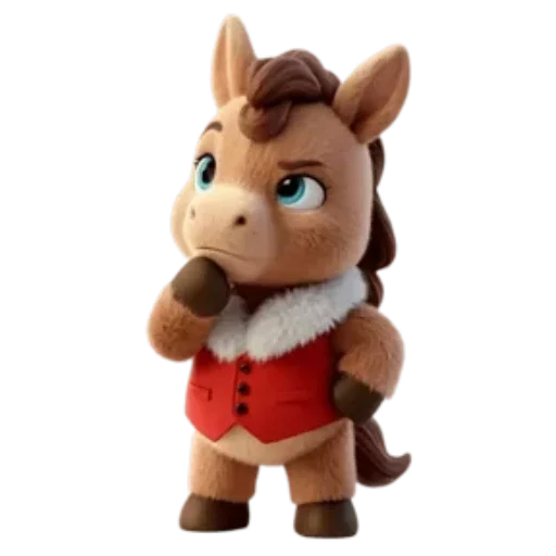 Стикер Новогодний Конек