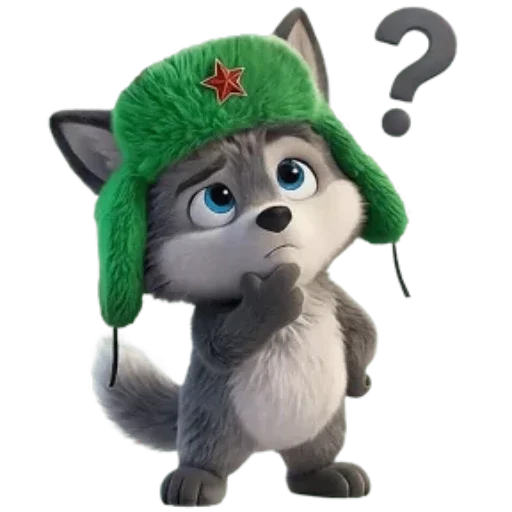 Стикер Новогодний Волчок