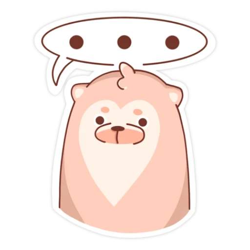 Стикер Хорёк Игорёк