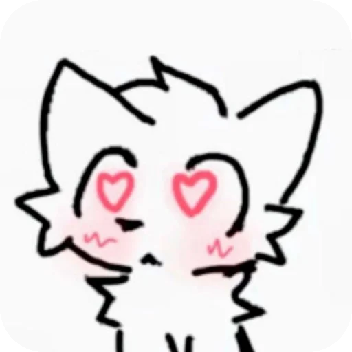 Стикер Я котёнок :3