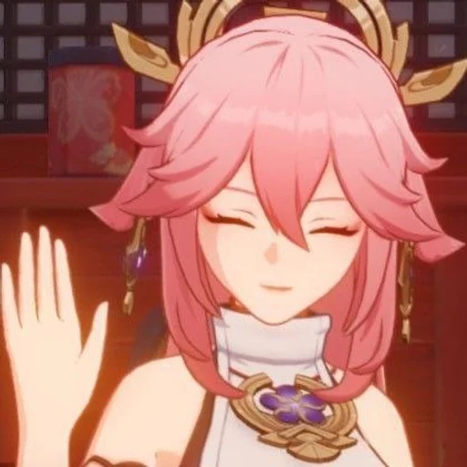 Стикер Yae Miko