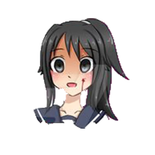 Стикер Yandere-chan