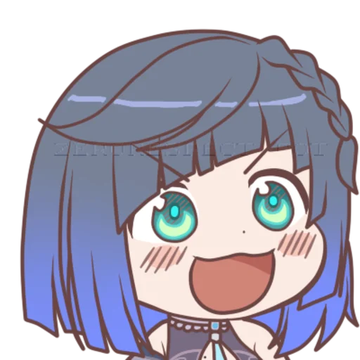 Стикер Yelan & Shinobu