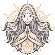 Стикер Yoga Sticker • by AnVinoArt