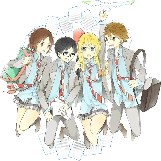 Стикер Your Lie in April