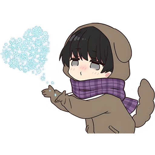 Стикер Юрудура тян | Yurudara chan