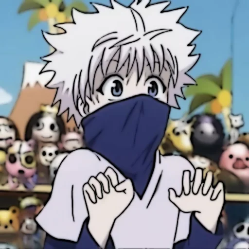 Стикер Zoldic killua