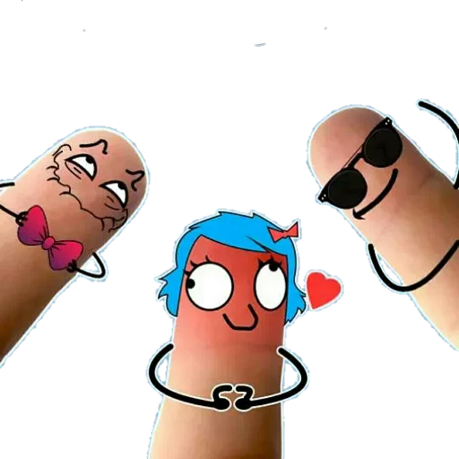 Стикер finger 2