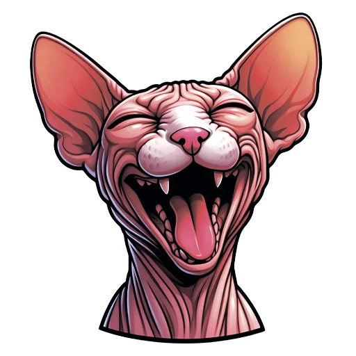 Стикер sphynxes | сфинкс