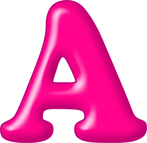 Стикер Алфавит