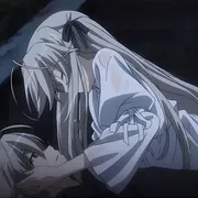 Стикер anime couple