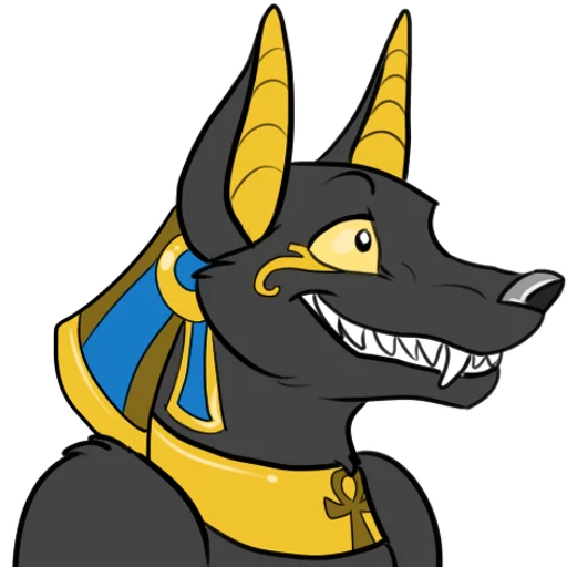 Стикер Anubis by Korrok