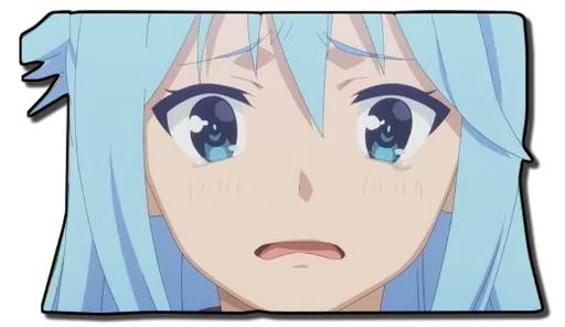 Стикер Aqua & Kazuma [รקร]