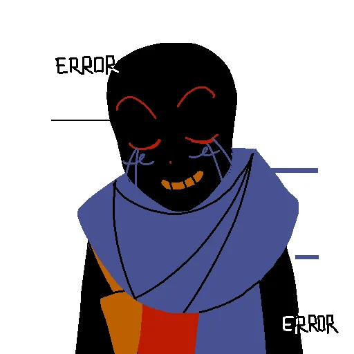 Стикер Undertale