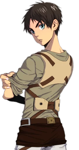 Стикер attack on titan 1.saku