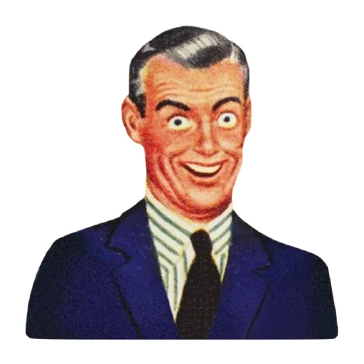 Стикер Awesome Man