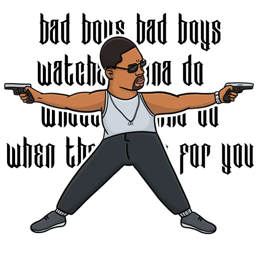 Стикер Bad Boys