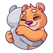 Стикер Мишка