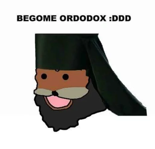 Стикер begome ordodox