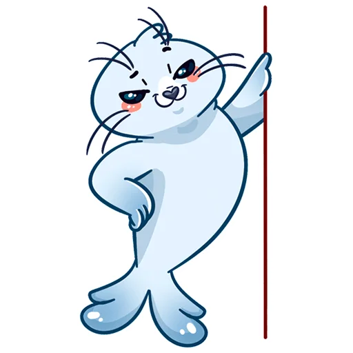 Стикер Бельчик без надписей