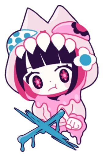 Стикер Берта-тян