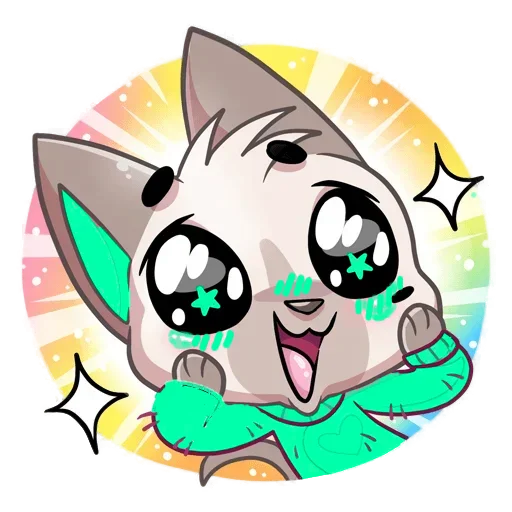 Стикер Бисквит Green