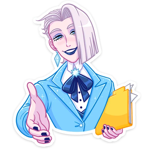 Стикер Бланш