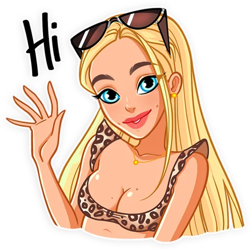 Стикер Blondychain