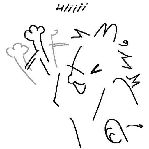 Стикер блоша