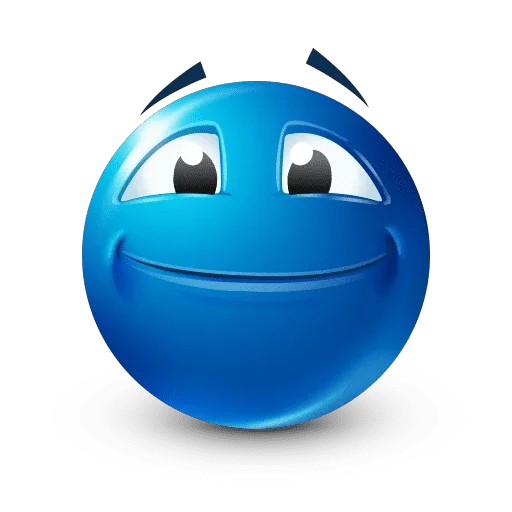 Стикер Bluemoji or Joobi