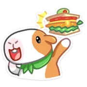 Стикер Бутончик