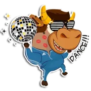 Стикер БЫКИ_2021