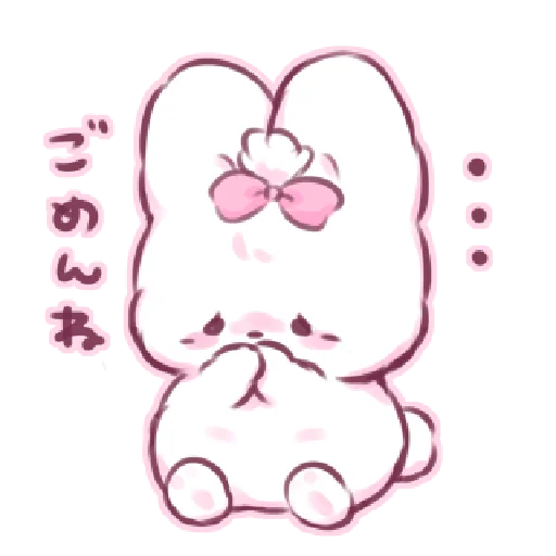 Стикер Tiny bunny