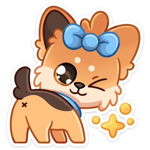 Стикер Кнопа