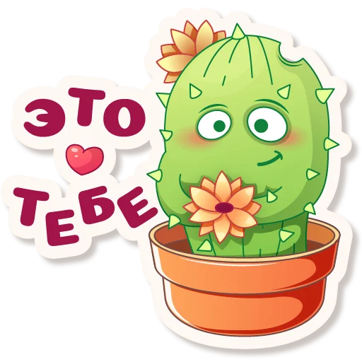 Стикер Cactus Quentin
