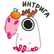 Стикер Снежная Пиби