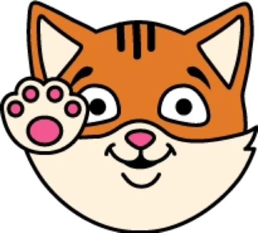 Стикер cat modnyashki vip