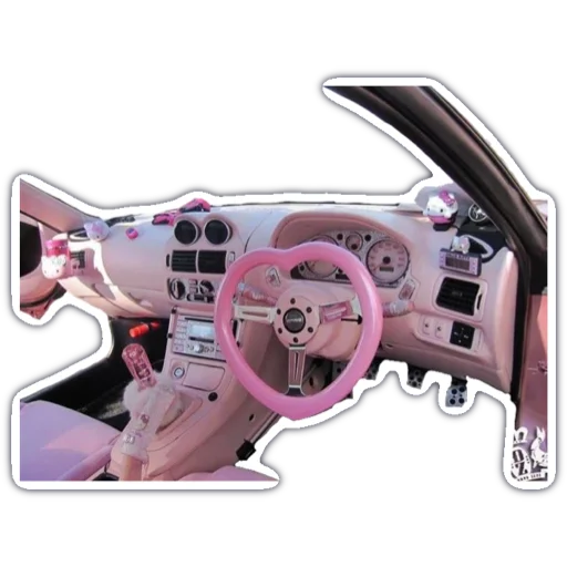 Стикер cats racing 🎀
