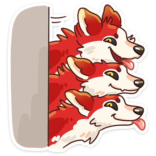 Стикер Цербер без надписей