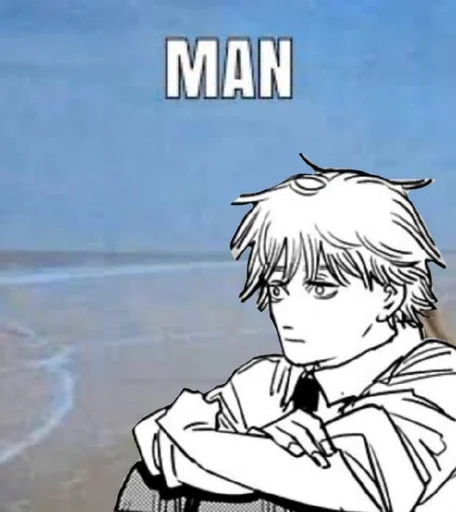 Стикер Chainsaw Man