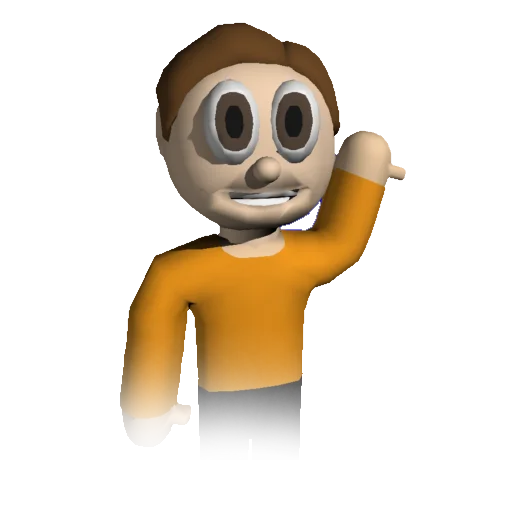 Стикер charlie and greenly 3D