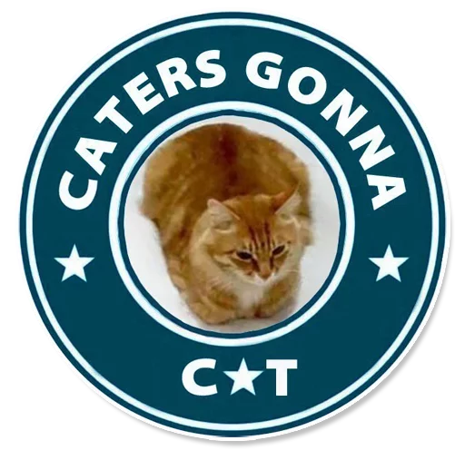 Стикер Caters Gonna Cate