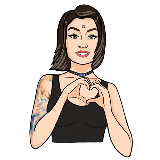 Набор стикеров