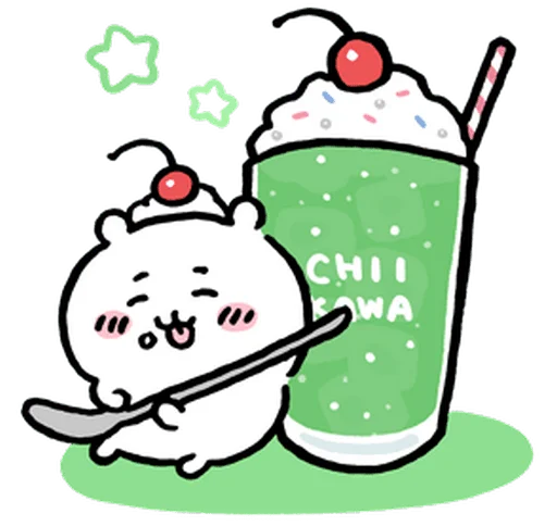 Стикер chiikawa and friends
