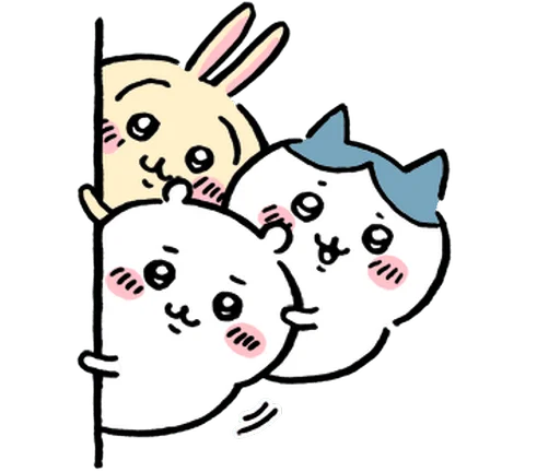 Стикер chiikawa and friends