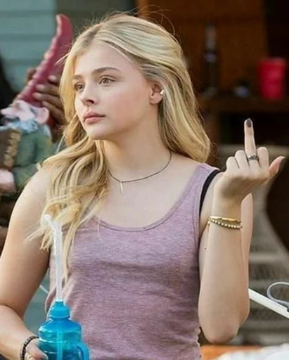 Стикер chloe grace moretz