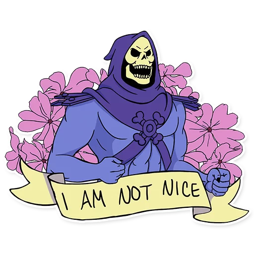 Стикер Skeletor