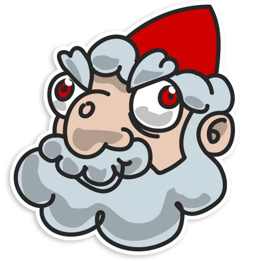 Стикер Гномы-хуекрады