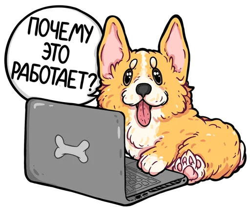 Стикер codedog cnsrd