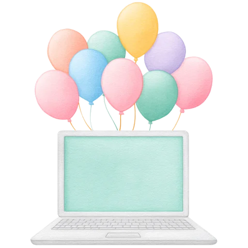 Стикер HAPPY BIRTHDAY